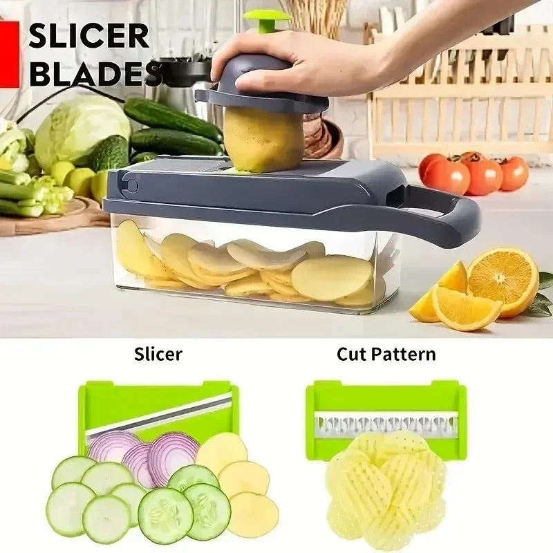 '16=in-1' Multifunctional Vegetable Chopper