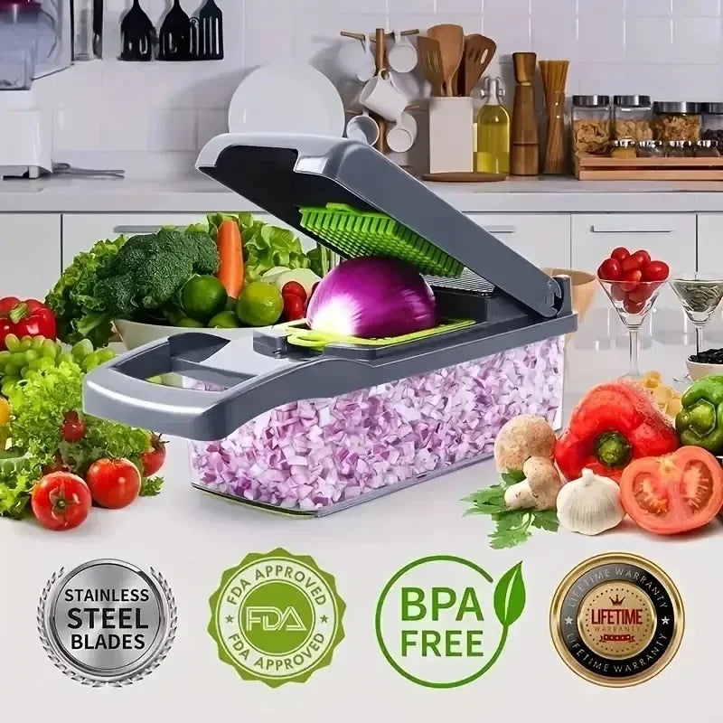 '16=in-1' Multifunctional Vegetable Chopper