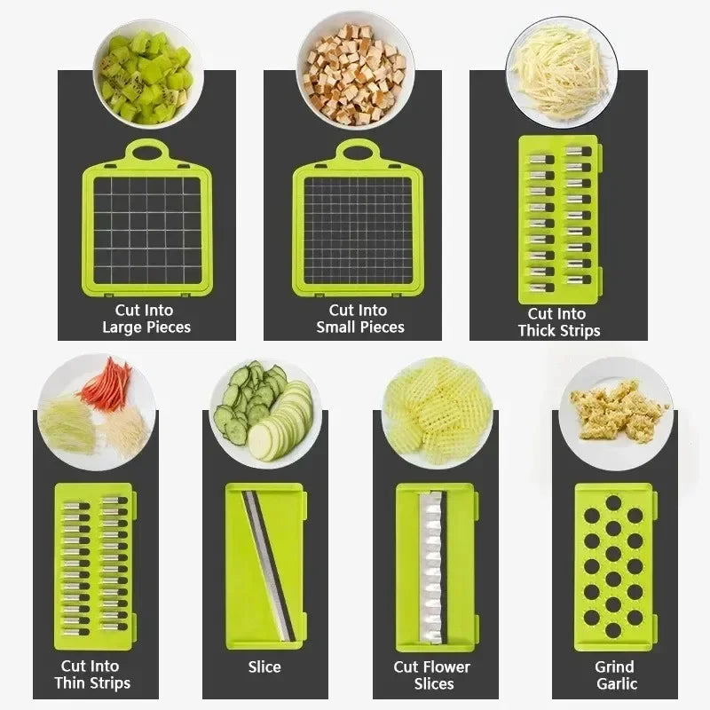 '16=in-1' Multifunctional Vegetable Chopper