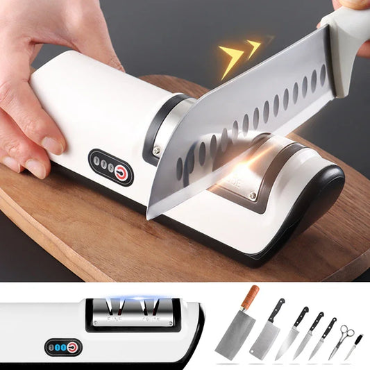 4-Gear Electric Knife Sharpener